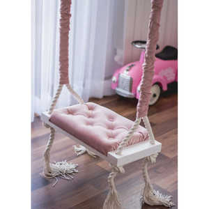 Columpio de Madera Estilo Escandinavo para Niños y Adultos, para Uso en Interiores y Exteriores, Mueble de Exterior Perfecto - Product Image 2