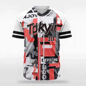 Logo personnalisé en gros Nom Maillot de softball en gros Chemise de baseball personnalisée pour les jeunes Maillots de baseball et de softball - Product Image 5