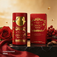 Parfum pour femme Deold Rouge 100ml Oriental Gourmand EDP en gros en stock OEM Logo personnalisé Marque privée