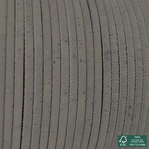 Cordón de corcho redondo gris claro superior - Product Image 3