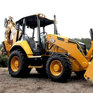 LIVRAISON GRATUITE CAT-420 Chargeuse-pelleteuse 4x4 homologuée EPA CE avec vérin hydraulique Eaton, moteur principal, pompe, boîte de vitesses et PLC. - Product Image 1