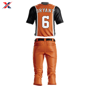 Cómodo uniforme de tela que absorbe la humedad, personaliza el logotipo de tu equipo, nombre y número, te mantiene fresco en el campo - Product Image 2