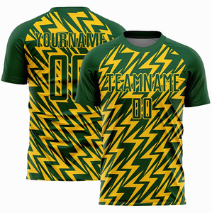 Meilleures ventes Maillot de football en polyester sublimation haute qualité à manches courtes Unisexe grande taille pour adultes Maillot de football - Product Image 4