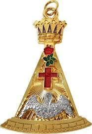 Joya del 18º Grado de la Logia Regalia Masónica, Chapada en Oro y Plata, de Alta Calidad - Product Image 3