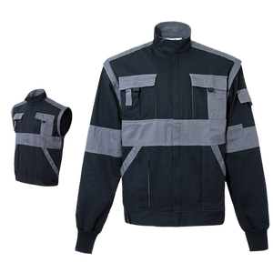 Chaqueta de trabajo para hombre 2 en 1 de calidad superior, uniformes personalizados para Taller de invierno con mangas extraíbles, hechos en la India - Product Image 1