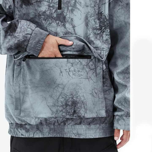 Chaqueta de esquí para hombre de alta calidad personalizada 2025, gran oferta, impermeable, de talla grande, a prueba de viento, con cierre de cremallera, chaqueta de esquí para lluvia y nieve para hombre - Product Image 4