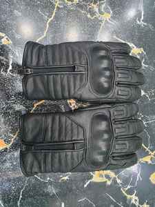 Guantes de Motocicleta de Cuero con Impresión Personalizada y Pantalla Táctil para Carreras, Turismo y Deportes al Aire Libre - Product Image 6