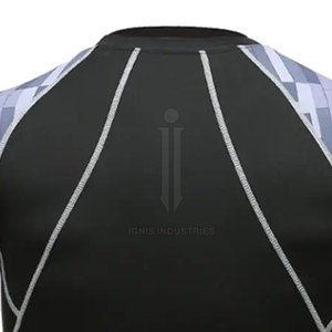 Diseña tu propio logotipo personalizado de manga larga Servicio OEM Mangas completas Rash Guards - Product Image 6
