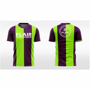 เสื้อฟุตบอลสำหรับเด็กเสื้อฟุตบอลผ้าโพลีเอสเตอร์100% ใส่สบายระบายอากาศได้ดีดีไซน์ย้อนยุคออกแบบได้ตามต้องการ - Product Image 3