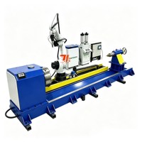 Machine de revêtement laser à fibre pour robots industriels avec source Raycus pour la réparation de surfaces d'arbres à cames métalliques, options CNC haute puissance