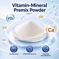 Prémélange de vitamines et de minéraux en poudre pour compléments alimentaires, mélange personnalisé de vitamines et de minéraux, fabricant OEM/ODM