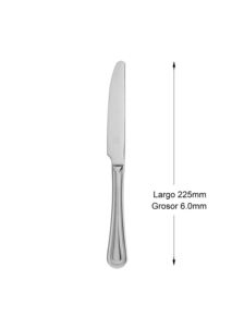 Coltello da Cena Lungo Serie Mr. Spoon Bola 225mm in Acciaio Inossidabile 13/0, Durevole e Lavabile in Lavastoviglie, Modello 90703 per Hotel e Ristoranti - Product Image 2