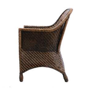 Chaise longue en rotin de haute qualité et noyau de rotin tissé chaise d'hôtel de jardin en bois pour mobilier d'extérieur - Product Image 3