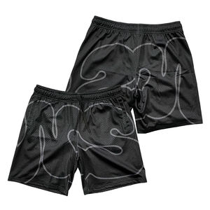 Shorts de sport personnalisés OEM à sublimation, tendance, shorts de basket-ball, dernier design, shorts pour hommes à sublimation avec des poches latérales profondes - Product Image 3