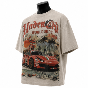 เสื้อยืดโอเวอร์ไซส์ทรงหลวมสำหรับผู้ชาย ผ้าคอตตอนหนานุ่ม พิมพ์ลายกราฟิก สไตล์สตรีทแวร์ ฮิปฮอป แฟชั่นฤดูร้อน - Product Image 3