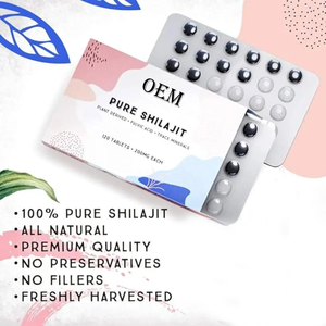 Gotas Secas de Shilajit del Himalaya Premium OEM, 200 mg, 100% Orgánico, 60 Gotas Secas para Hombres y Mujeres, para Energía y Apoyo Inmunológico - Product Image 2