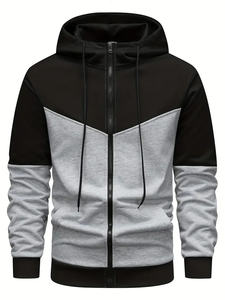 Survêtement sur mesure pour hommes, jogging, survêtement de qualité à design personnalisé, fermeture à glissière, prix de gros, polaire décontractée, style hiver - Product Image 4