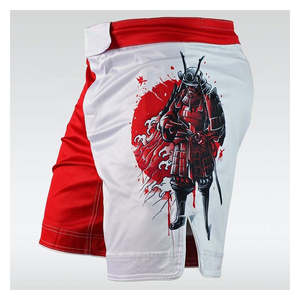 Shorts de boxe personnalisés de haute performance, conçus par des fabricants professionnels, imprimés et très demandés - Product Image 4