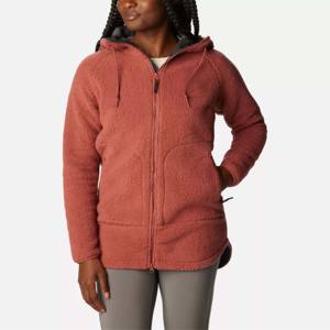 OEM diseño personalizado en blanco al por mayor Sherpa chaqueta de lana con capucha chaqueta de lana con cremallera personalizada mujer Sherpa chaqueta de lana de las mujeres - Product Image 1