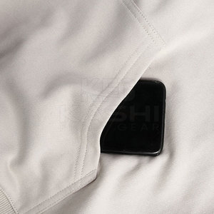 Classic <b>Pullover</b> <b>Men</b> Hoodie With Side Pocket Long Sleeves And Warm Fleece Lining Designed For Daily Casual Wear - Product Image 5