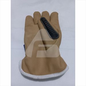 Guantes DE TRABAJO resistentes a los impactos SyntCut, forro de nailon anticorte, Material HPPE con protección de manos de seguridad industrial trasera TPR - Product Image 2