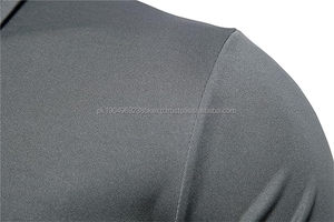 Respirant hommes Sport de plein air Polo décontracté à manches courtes Slim Fit Golf chemises de base coupe régulière Tennis Golf polos - Product Image 2