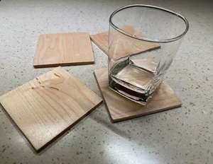 Sous-verres décoratifs gratuits en bois de la meilleure qualité pour la décoration de la maison utilisés dans les restaurants d'hôtel et les cafés - Product Image 3