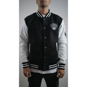 Chaqueta Universitaria 100% Lana para Hombre, Chaqueta Universitaria de Béisbol para Invierno, Chaqueta Universitaria de Béisbol Holgada para Hombre - Product Image 4