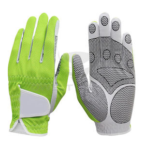 Superventas mano izquierda Cabrito PU guantes de golf transpirable ecológico ajustable logotipo personalizado para los hombres al por mayor DWELT GEARS marca - Product Image 1