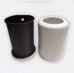 Best Price Simple Style <strong>Round</strong> Standing Household Waste <strong>Bin</strong> Stainless Steel Double Layer <strong>Garbage</strong> Can Without Lid