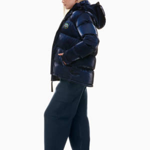 Veste polaire en coton avec logo surdimensionné pour femmes - Product Image 2