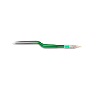 Pinzas Bipolares Eléctricas de Acero Inoxidable, Juego de Instrumentos Quirúrgicos Antiadherentes Negros para Cirugía y Hemostasia, Diseño de Bayoneta - Product Image 5