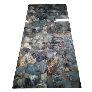 Baldosas de porcelana esmaltada pulida 600X1200MM Interiores de vida de lujo de alto brillo Baldosas de pared de diseño moderno para habitaciones - Product Image 4