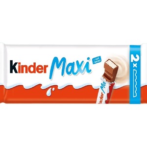 KinderMaxi Quad Pack de barres de chocolat au lait Snack au chocolat sucré original parfait pour le partage de cadeaux et le plaisir quotidien - Product Image 6