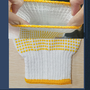 Guanti di Sicurezza in Cotone a Pois con Caratteristiche Antiscivolo e Impermeabili, Colori Personalizzabili per <span class=keywords><strong>Lavori</strong></span> <span class=keywords><strong>Edili</strong></span> - Product Image 4