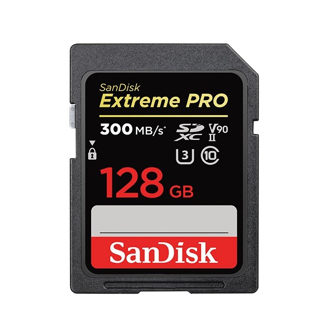 Original SanDisk Extreme PRO <strong>SDXC</strong> UHS-II 300MB/s Read, 260MB/s Write Memory SD Cards 64GB <strong>128GB</strong> 256GB SDSDXDK-128G-GN4IN