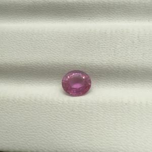 Piedra calentada de zafiro Rosa Natural facetado de corte ovalado de calidad superior para fabricación de joyas y manualidades - Product Image 3