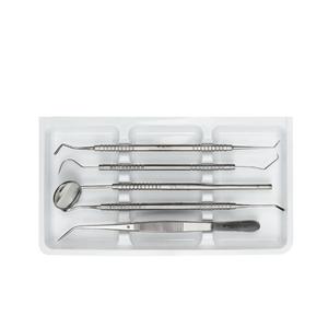 Juego manual de calidad alemana Premium de instrumentos quirúrgicos dentales de 5 piezas de acero inoxidable hecho a medida Clase dental profesional I - Product Image 6