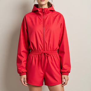 Verano 100% Poliéster Nylon Spandex Rain Short's Streetwear Senderismo Mujeres Pantalones cortos cortavientos de secado rápido Señoras - Product Image 5