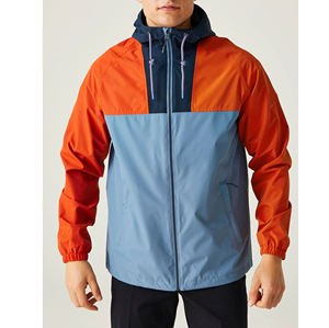 Chaqueta Cortavientos Personalizada de Nailon con Cremallera y Capucha, Chaqueta Cortavientos para Hombre de Talla Grande con Capucha y Cremallera - Product Image 6