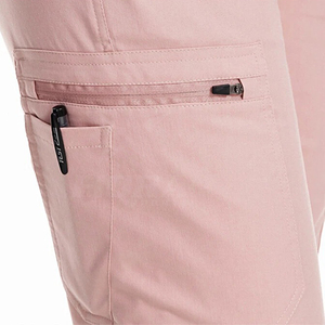 Wholesale High Quality <b>Burgundy</b> Jogger Medical Scrubs for Women & <b>Men</b> Plus Size Custom Logo Spandex/Polyester Hospital Uniforms - Product Image 6