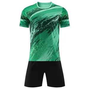 Aanpassen Voetbal Jersey Set Custom Voetbal Kits Heren Voetbal Uniform Populaire Kwaliteit Voetbal Sets Alle Kleuren Sets