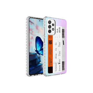 Coque de téléphone en silicone pour Samsung Galaxy A52, motif élégant, antichoc avec coins renforcés, protection souple en TPU et PC Plus - Product Image 2