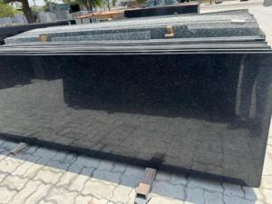 Thiết kế hiện đại tro đen Granite gạch slab Khối Nhà bếp phòng tắm bên ngoài đánh bóng mài dũa bước Raiser Antique bề mặt flamed - Product Image 3