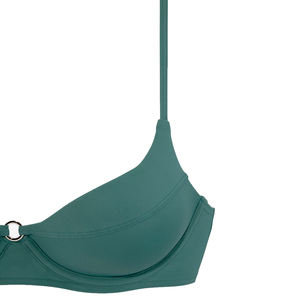 Conjunto de Bikini Bandeau con Estampado Push-Up para Mujer, Traje de Baño de Dos Piezas con Cuello Halter, Ropa de Playa, Proveedor de Marca Privada OEM - Product Image 4