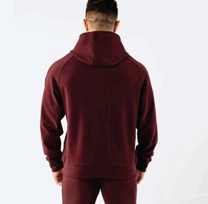 Excellent tissu dernière conception sweats à capuche personnalisés pour hommes impression numérique personnalisée couleurs unies en coton polaire pour hommes sweats à capuche - Product Image 5