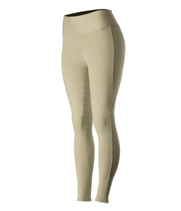 Leggings d'équitation pour femmes, taille haute, couture respirante, polaire, nylon, élasthanne, ample, longueur totale, confortable, toutes saisons, 3D - Product Image 3