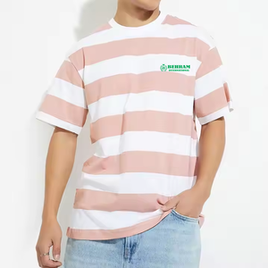 เสื้อยืดแขนสั้นผู้ชาย ผ้าฝ้าย 100% เป็นมิตรกับสิ่งแวดล้อม แห้งเร็ว ระบายอากาศได้ดี ไม่ยับ ไม่เป็นขุย คุณภาพดี ทรงหลวม - Product Image 4