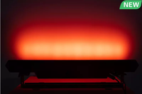 Chine usine oem éclairage de scène blanc chaud ambre sunstrip bar rondelle murale linéaire