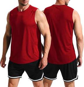 Camisetas sin Mangas de Alta Calidad para Hombre, de Secado Rápido, para Entrenamiento, Gimnasio, Culturismo, que Absorben la Humedad - Product Image 1